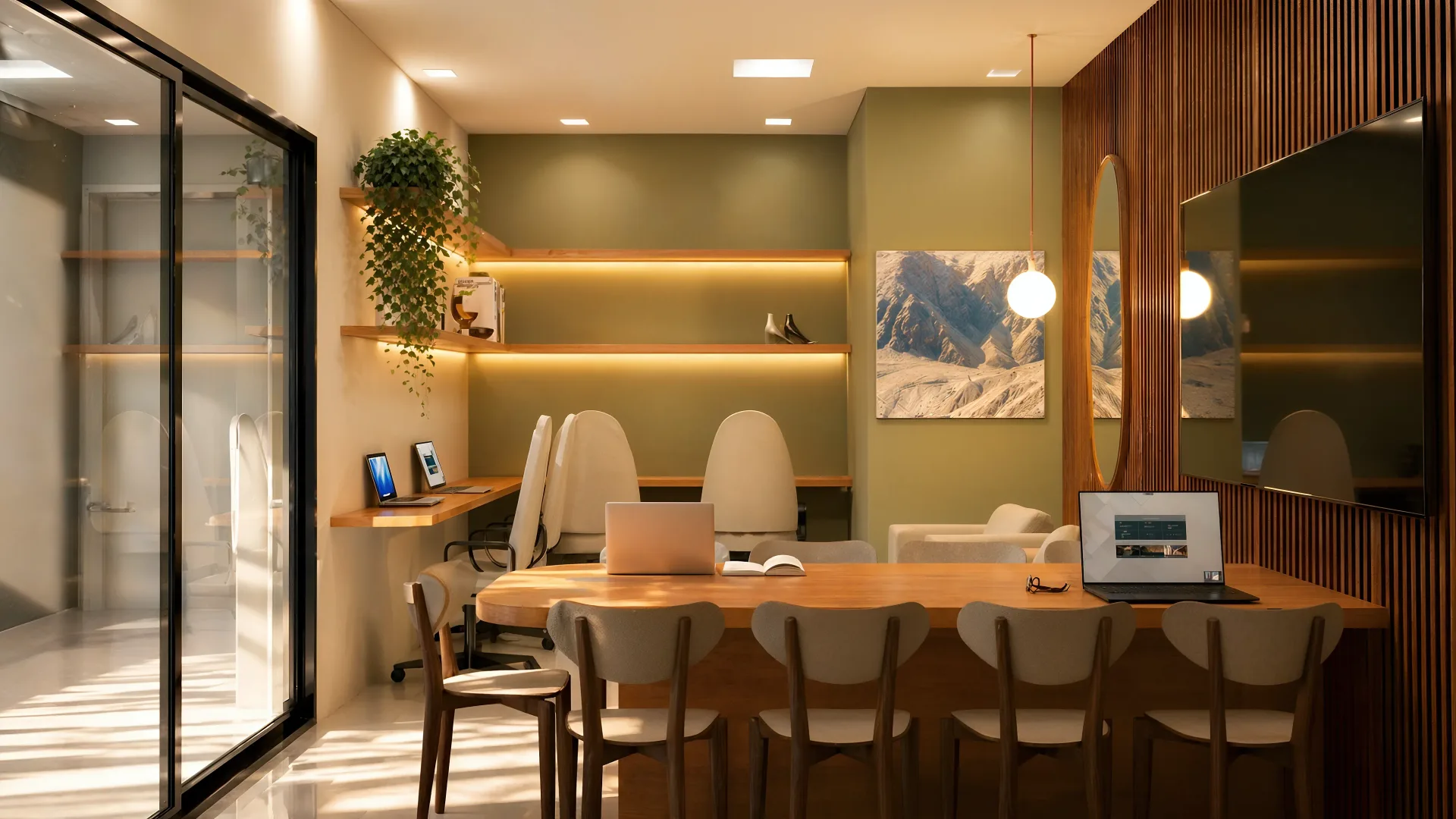 Coworking — Veneza (Perspectiva artística)